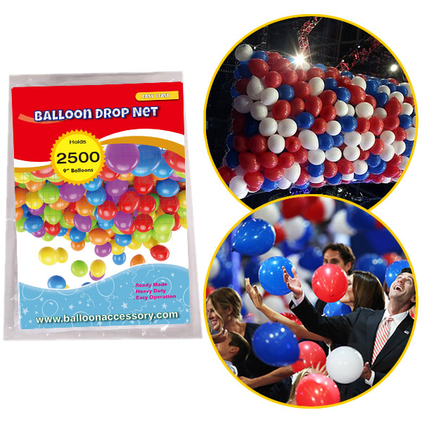 2500 Balloon Drop Nets  The Very Best Balloon Accessories