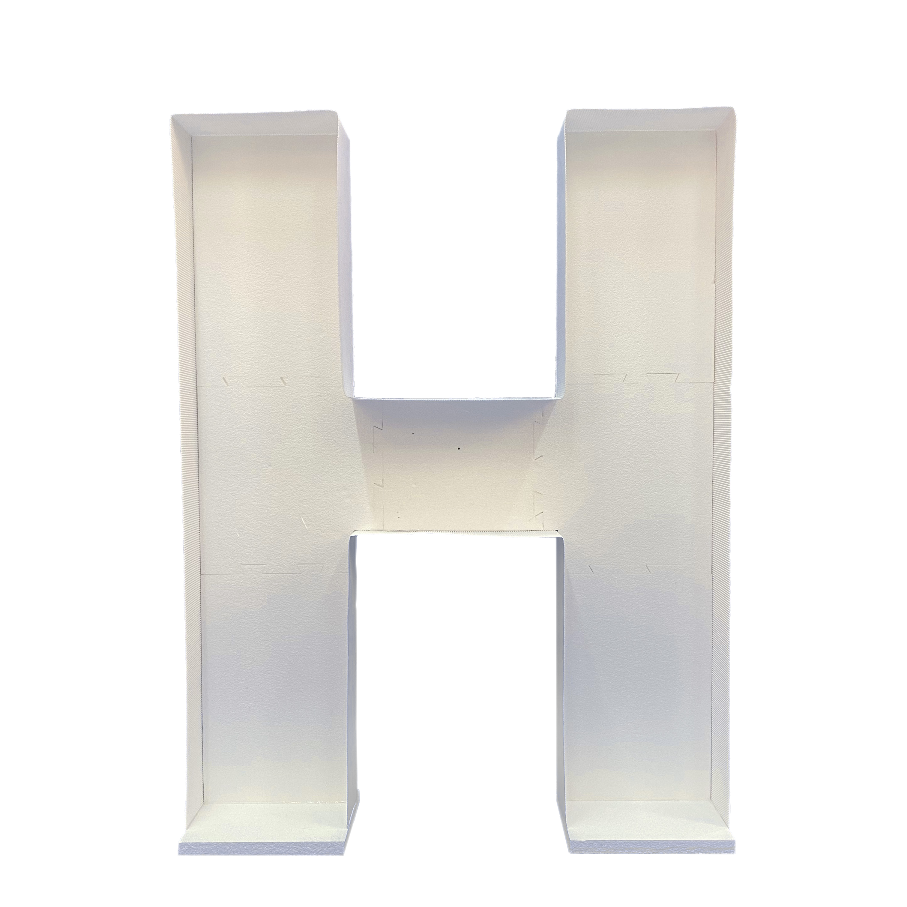 SELF-ADHESIVE LETTER FOR INFLATABLE, 20 cm, Letter H